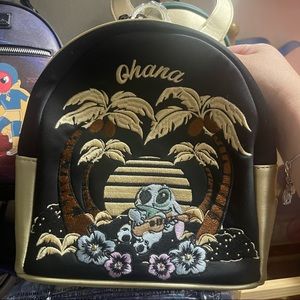 NWT loungefly stitch Ohana backpack